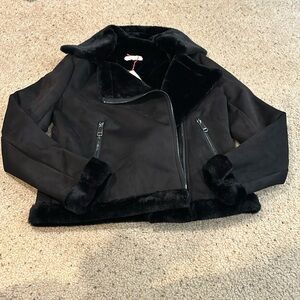 NWT Faux fur jacket